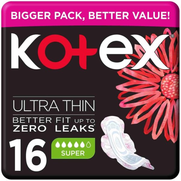 KOTEX NATURAL ULTRA THIN SUPER  P16